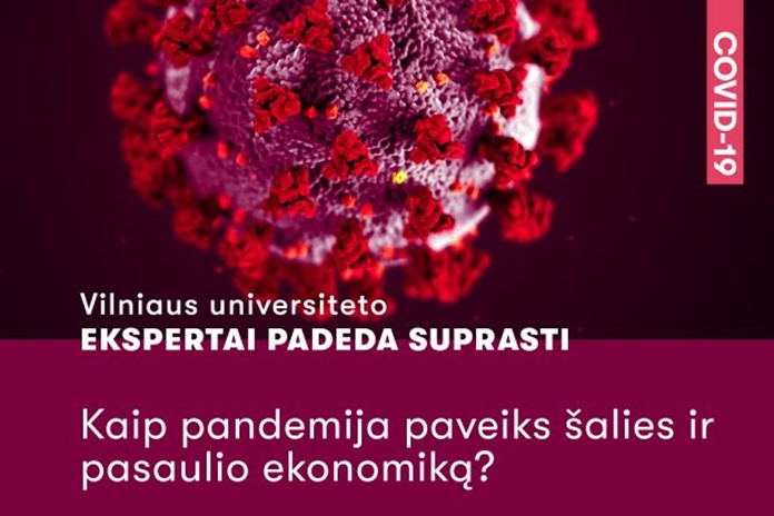 VU partnerystės docentas M. Dubnikovas: kaip pandemija paveiks šalies ir pasaulio ekonomiką?