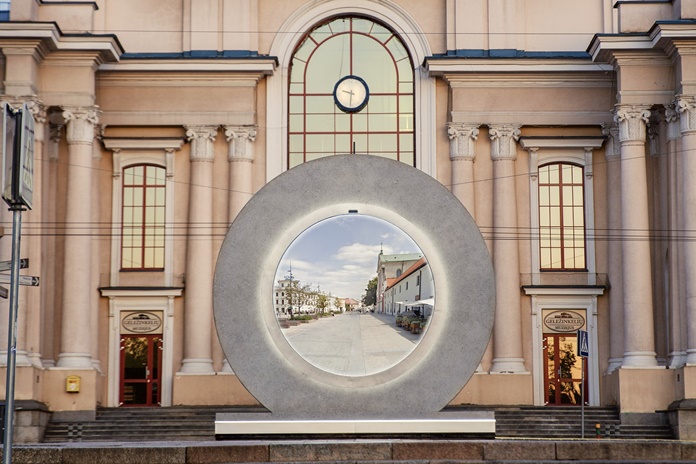 Pirmas toks pasaulyje „Portalas“: Vilnius ir Liublinas susijungė neįprastu virtualiu „tiltu“